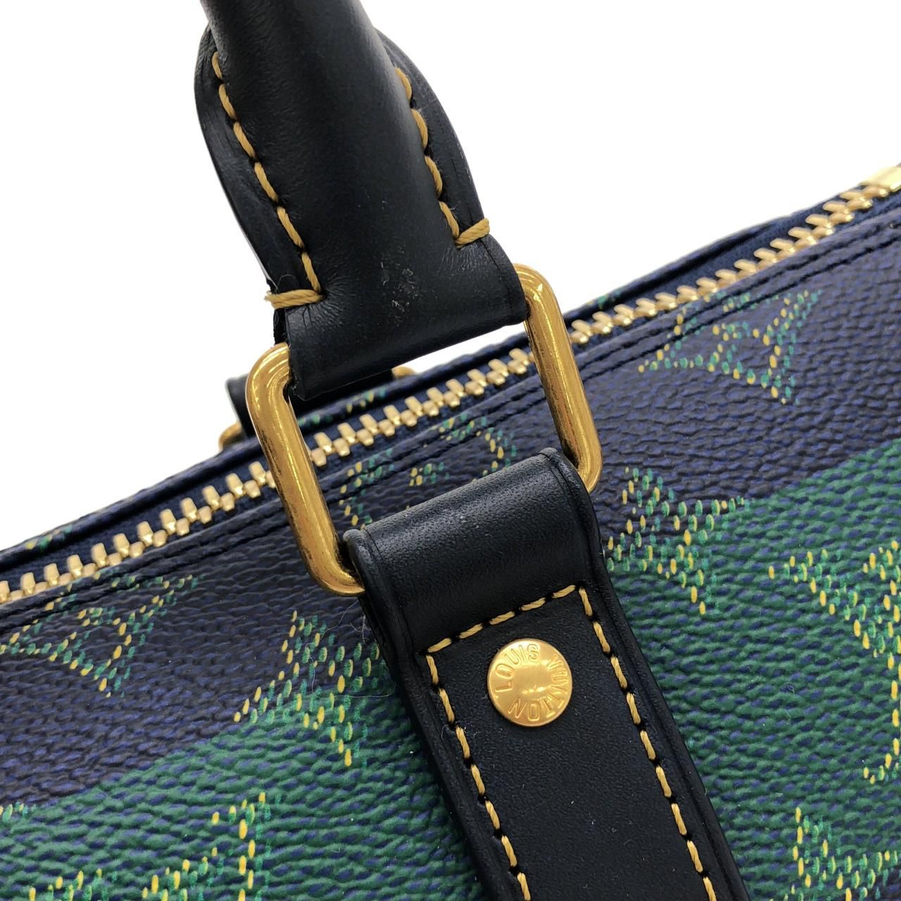 Louis Vuitton Monogram Heritage Keepall Bandouliere 25 cm Boston Bag — view 7