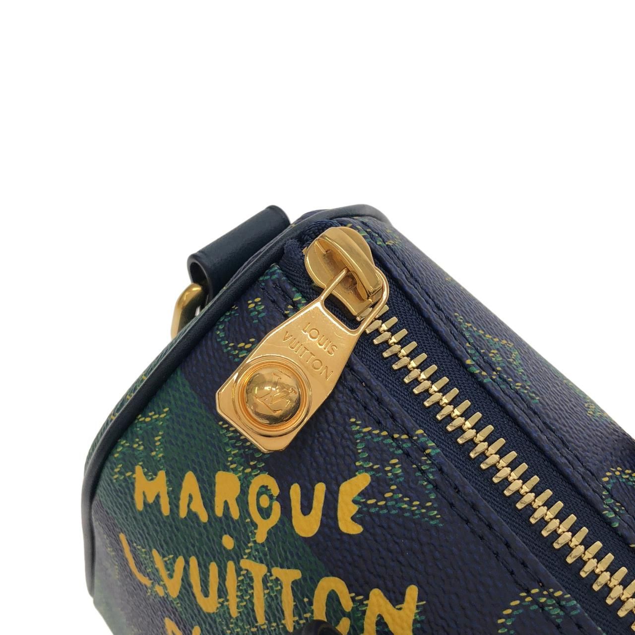 Louis Vuitton Monogram Heritage Keepall Bandouliere 25 cm Boston Bag — view 5