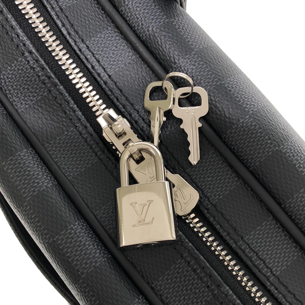 Louis Vuitton Damier Graphite Porte Document Voyage Bag — view 4