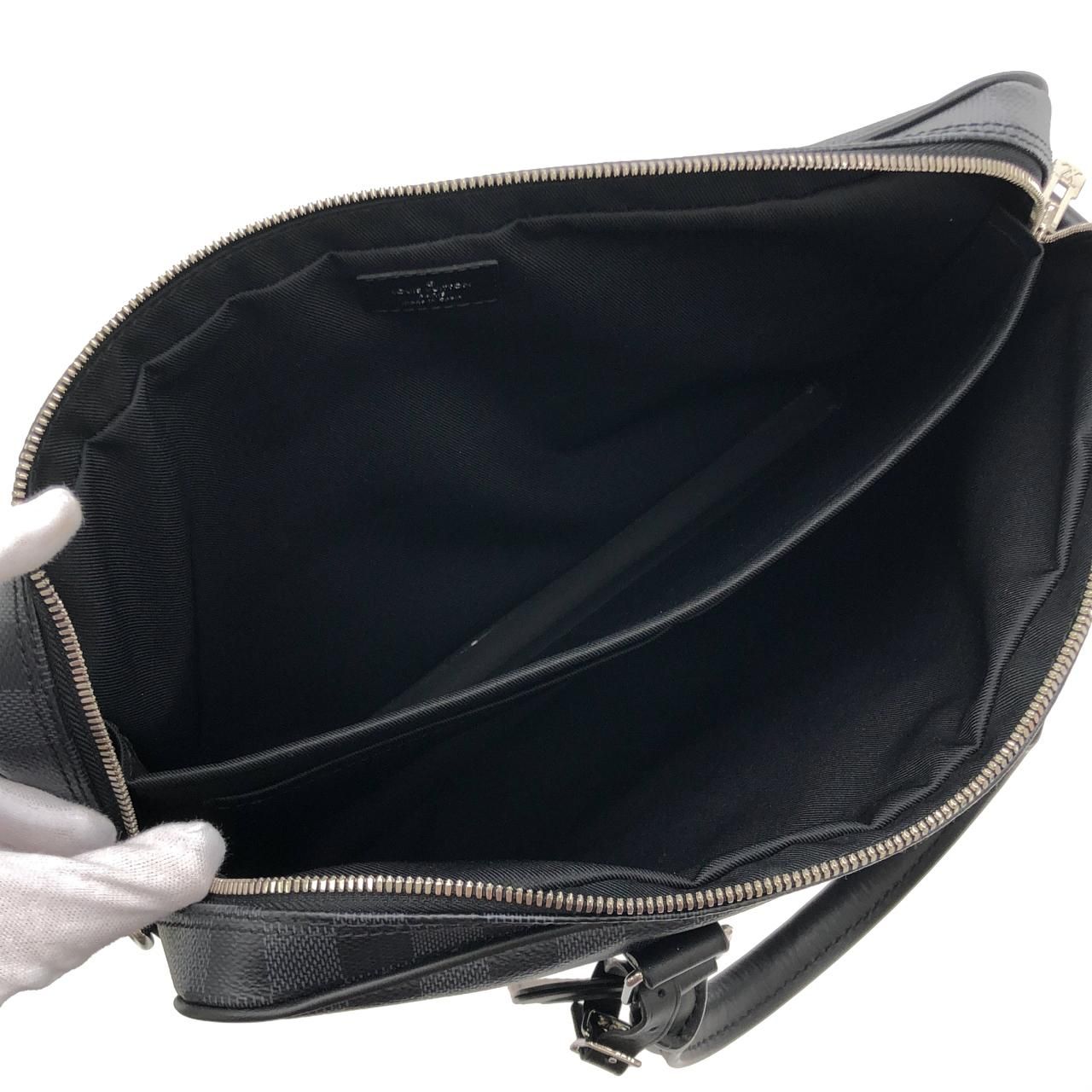 Louis Vuitton Damier Graphite Porte Document Voyage Bag — view 8