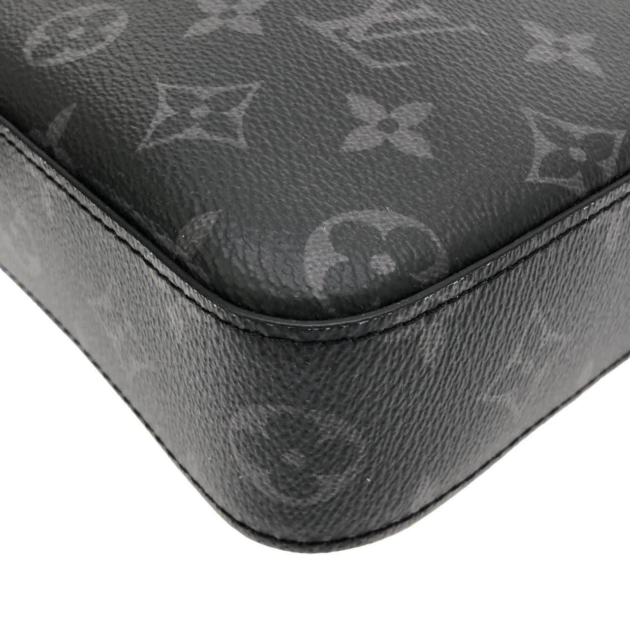 Louis Vuitton Monogram Eclipse Reverse Trio Messenger Shoulder Bag — view 3