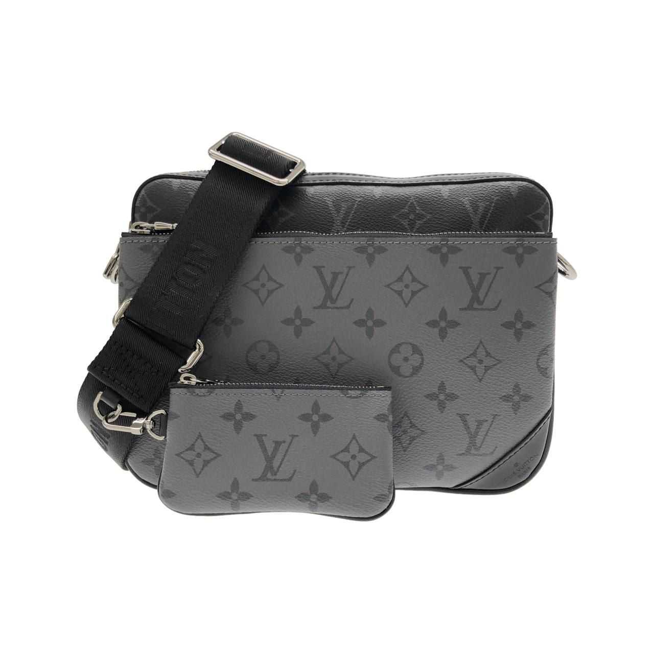 Louis Vuitton Monogram Eclipse Reverse Trio Messenger Shoulder Bag
