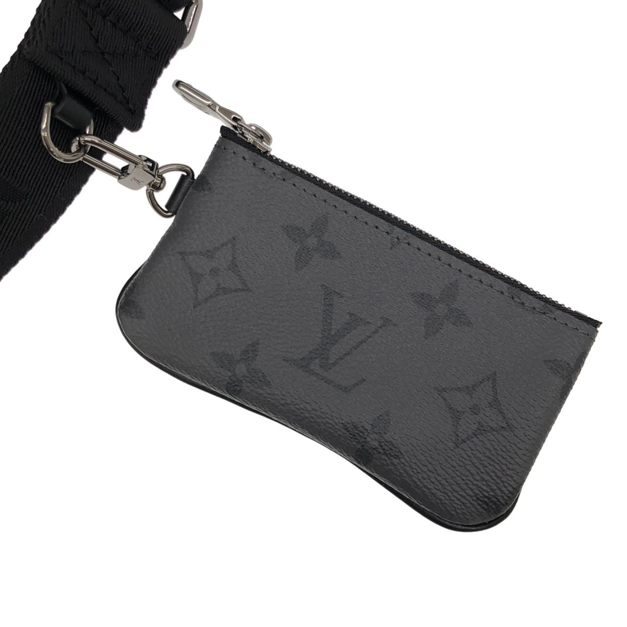 Louis Vuitton Monogram Eclipse Reverse Trio Messenger Shoulder Bag — view 8