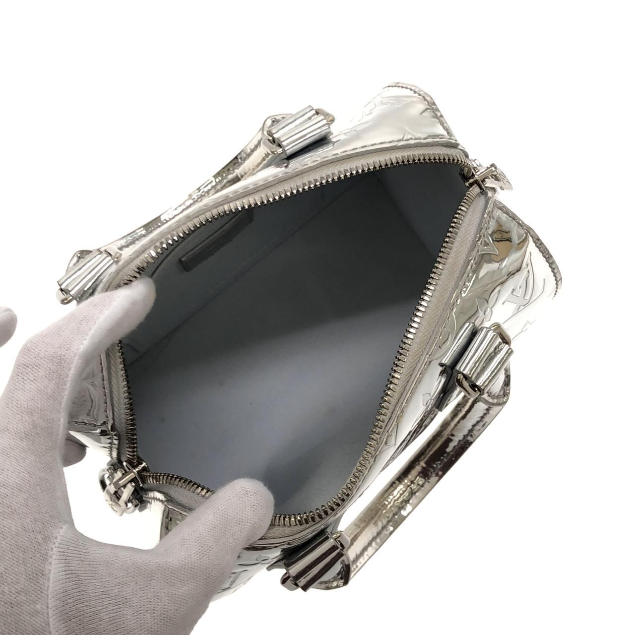Louis Vuitton Monogram Miroir Speedy Bandouliere 20 cm Boston Bag — view 7