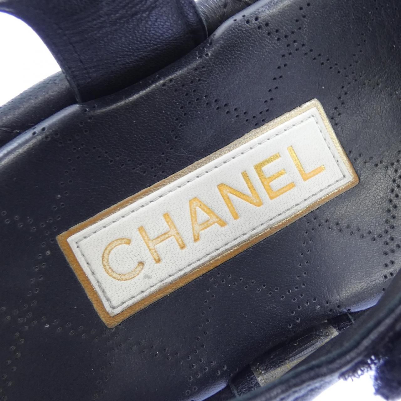 Chanel Sandals Black — view 6