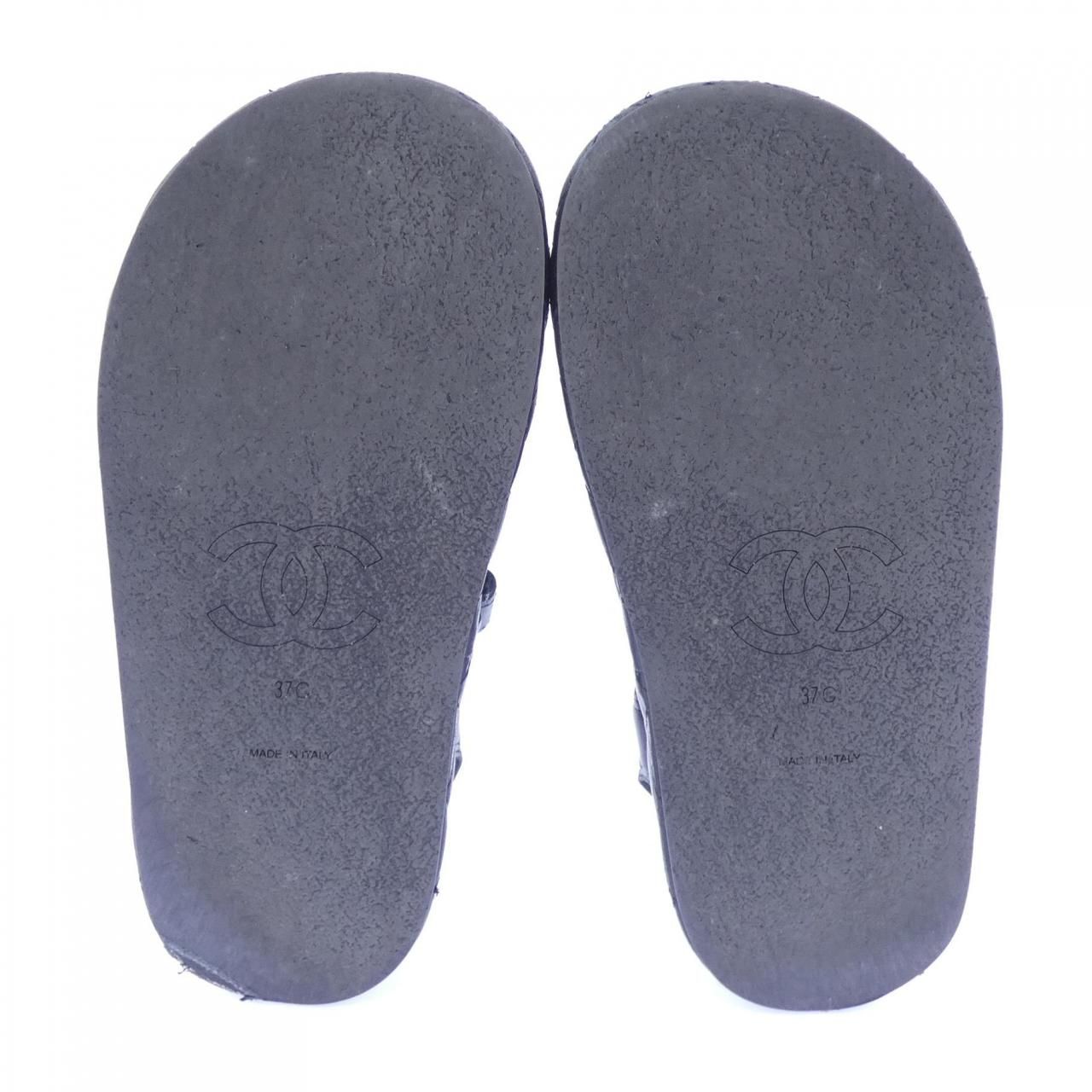 Chanel Sandals Black — view 4