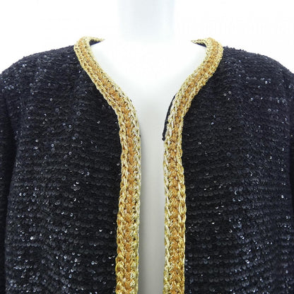 Chanel Collarless Jacket Black — view 6