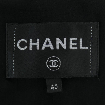 Chanel Collarless Jacket Black — view 5