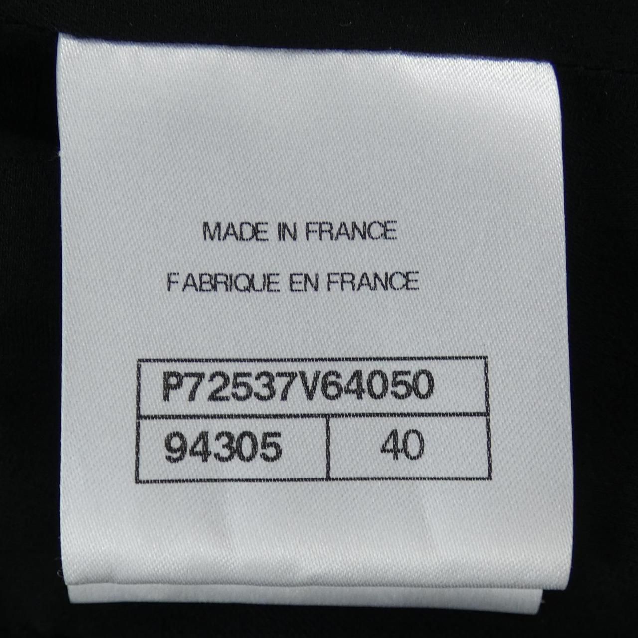 Chanel Collarless Jacket Black — view 4