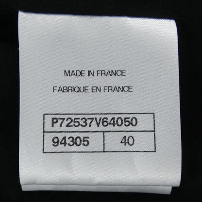 Chanel Collarless Jacket Black — view 4