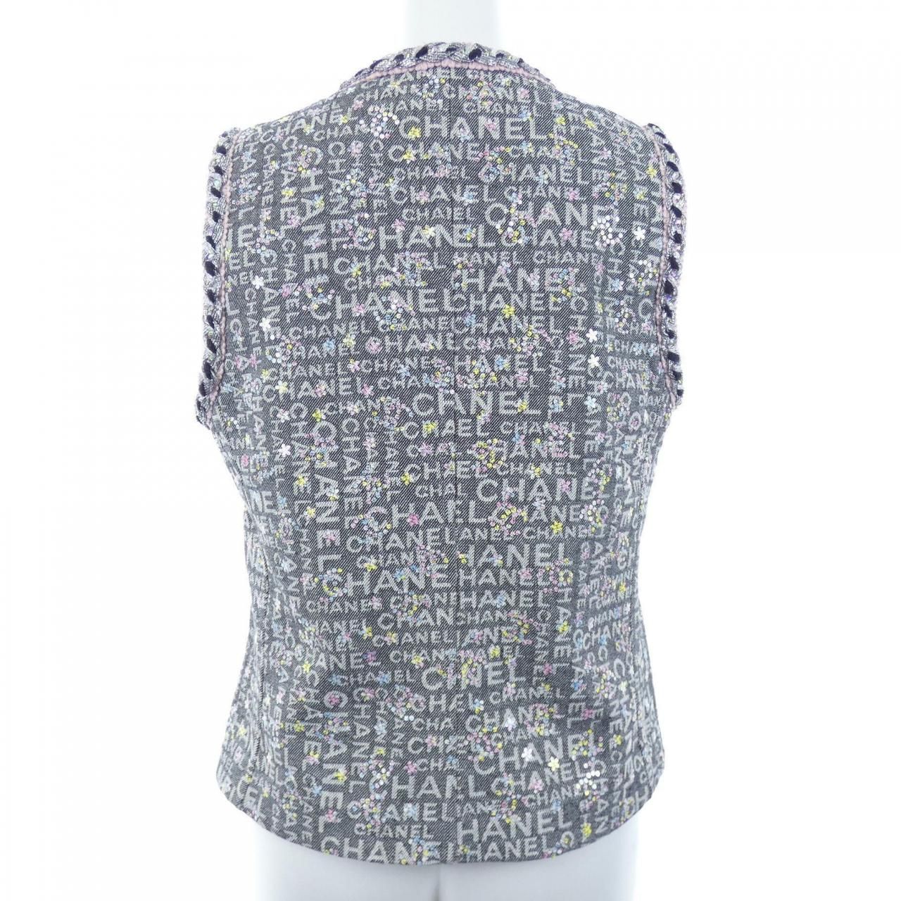 Chanel Vest Gray — view 2
