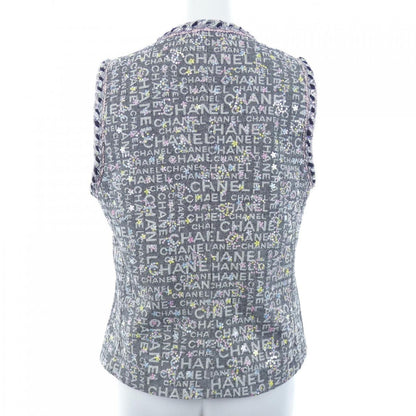 Chanel Vest Gray — view 2