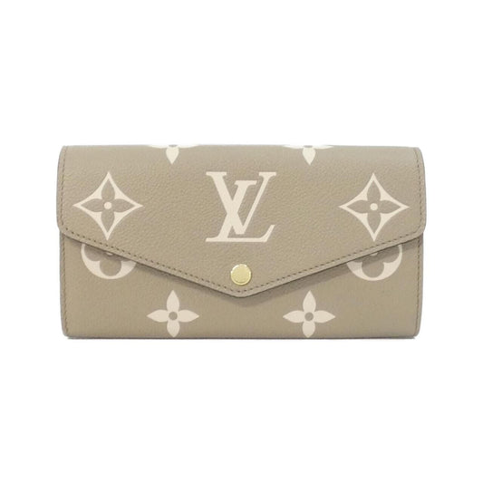 Louis Vuitton Bicolor Monogram Empreinte Portefeuille Sarah Wallet