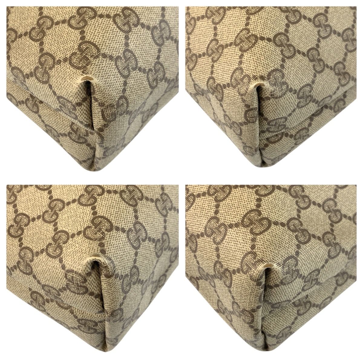 Gucci Vintage Sherry Line GG Supreme Canvas Tote Shoulder Bag — view 4