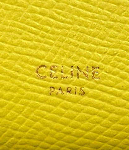 Celine Bifold Wallet Yellow — view 5