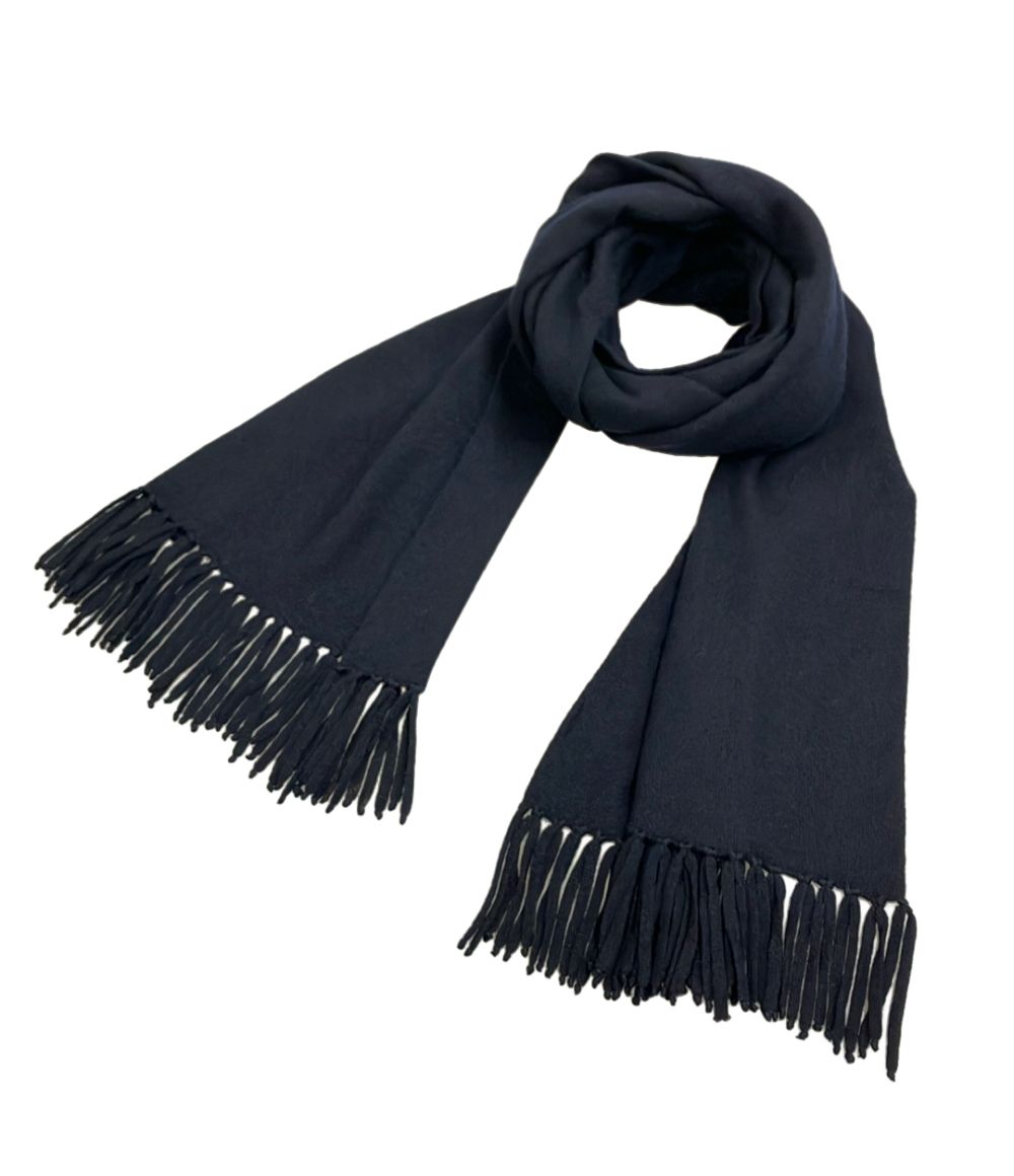 Hermes Scarf Cashmere Scarves Navy — view 2