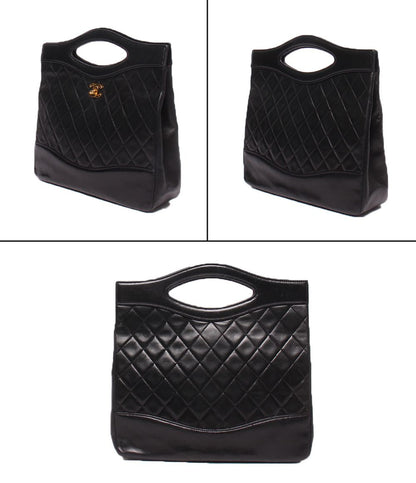 Chanel 2-Way Shoulder Bag Crossbody Gold Lambskin Quilted — view 2