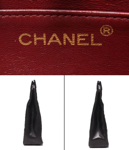 Chanel 2-Way Shoulder Bag Crossbody Gold Lambskin Quilted — view 4