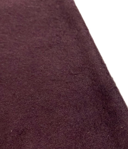 Hermes Scarf Cashmere Scarves Burgundy — view 6