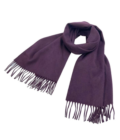 Hermes Scarf Cashmere Scarves Burgundy