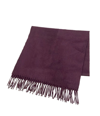 Hermes Scarf Cashmere Scarves Burgundy — view 2