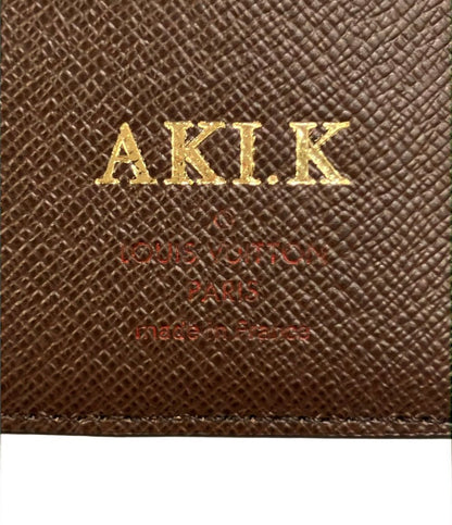 Louis Vuitton Notebook Cover Agenda MM Damier Ebene — view 6