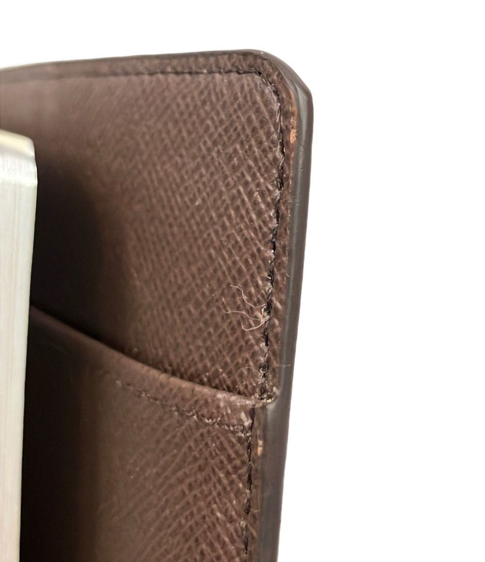 Louis Vuitton Notebook Cover Agenda MM Damier Ebene — view 8