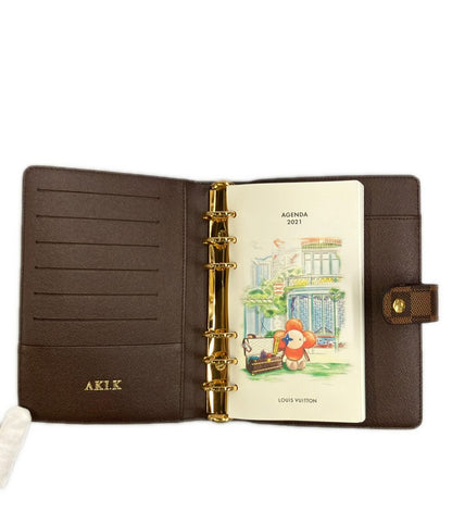 Louis Vuitton Notebook Cover Agenda MM Damier Ebene — view 4