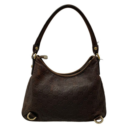 Gucci Handbag Abbey Guccissima Line Dark Brown Leather — view 3