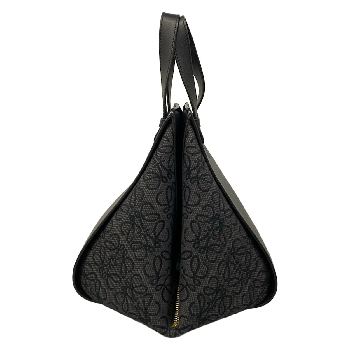 Loewe Handbag Hammock Bag Small Black Dark Gray Leather — view 2