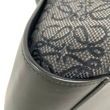 Loewe Handbag Hammock Bag Small Black Dark Gray Leather — view 6