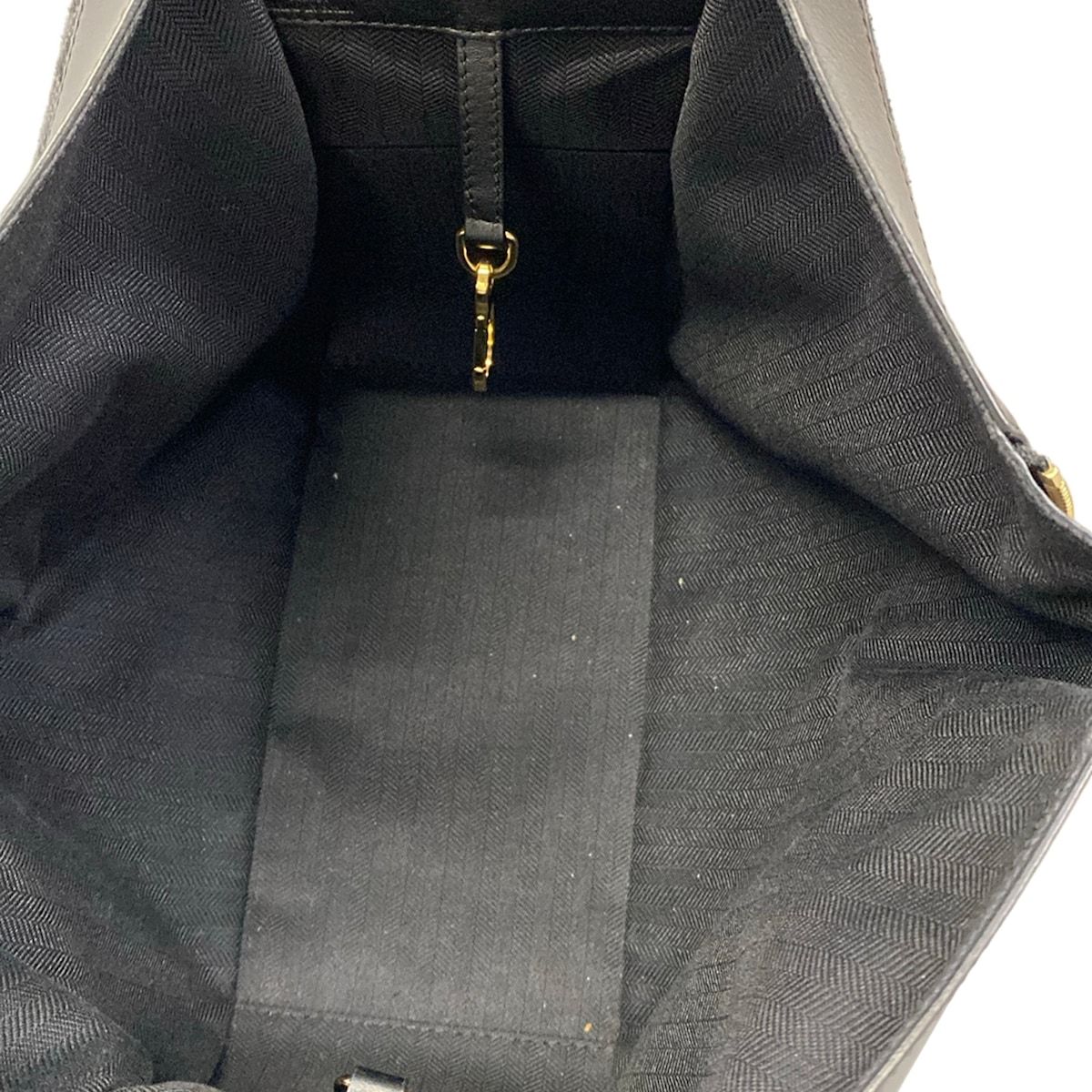 Loewe Handbag Hammock Bag Small Black Dark Gray Leather — view 7