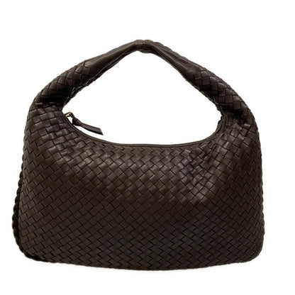 Bottega Veneta Handbag Bag Dark Brown Leather