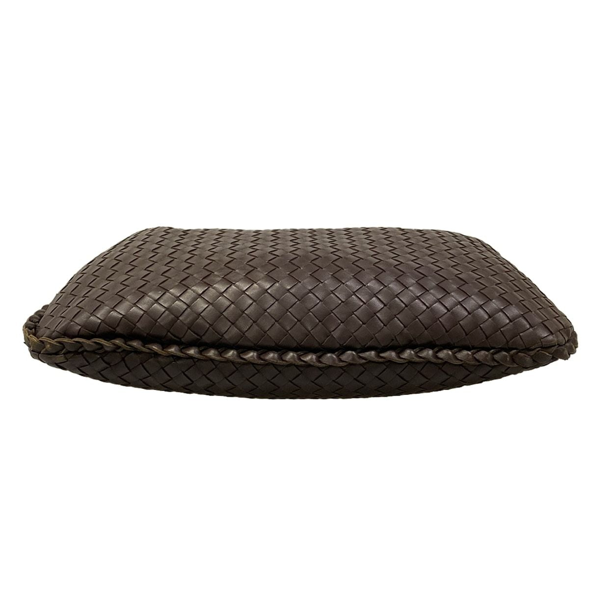 Bottega Veneta Handbag Bag Dark Brown Leather — view 5