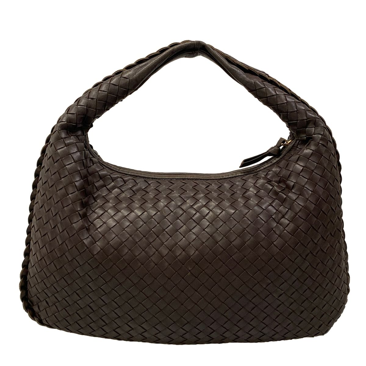 Bottega Veneta Handbag Bag Dark Brown Leather — view 3