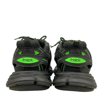 Balenciaga Sneakers Track Black Green Leather — view 6