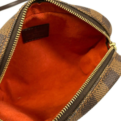 Louis Vuitton Shoulder Bag Damier Pochette Ipanema Ebene — view 7