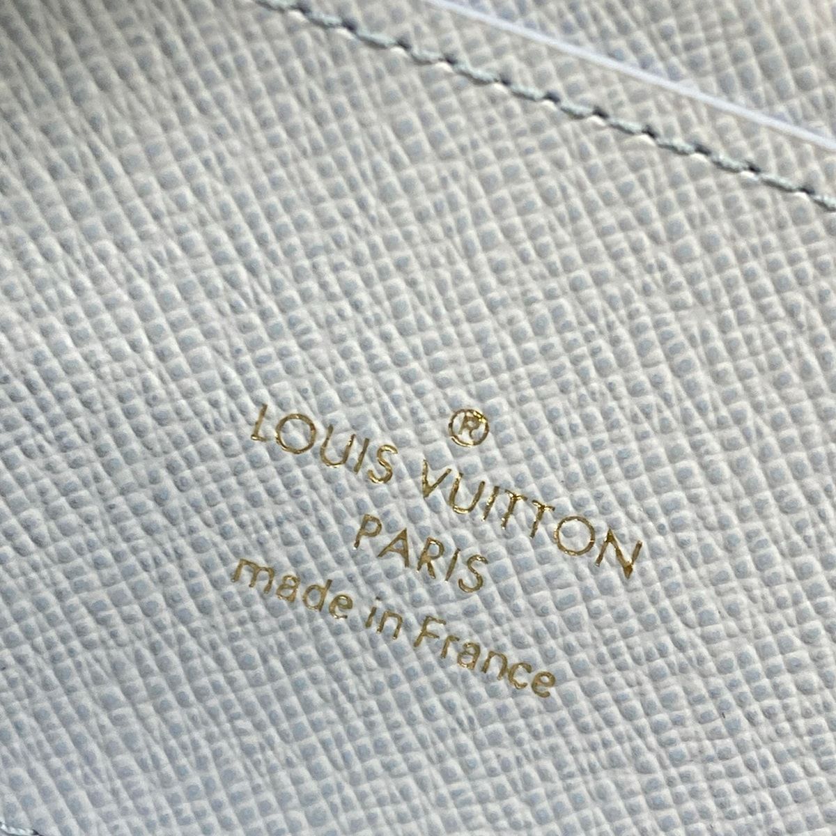 Louis Vuitton Coin Case Monogram Porte Cles Noah Blue Olympe — view 4
