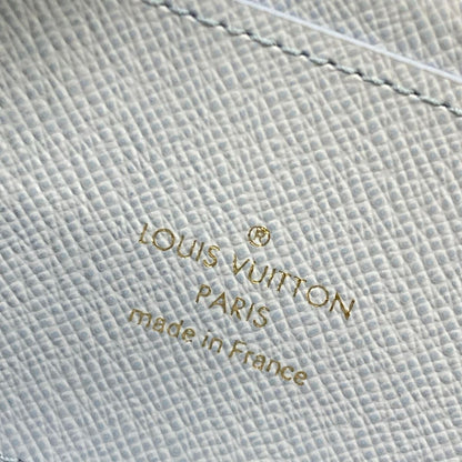 Louis Vuitton Coin Case Monogram Porte Cles Noah Blue Olympe — view 4