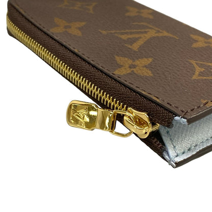 Louis Vuitton Coin Case Monogram Porte Cles Noah Blue Olympe — view 9
