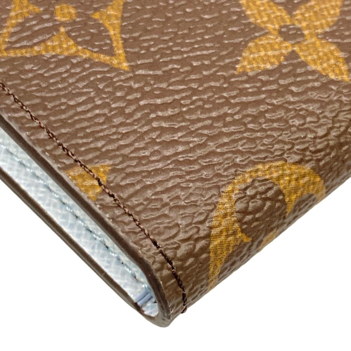 Louis Vuitton Coin Case Monogram Porte Cles Noah Blue Olympe — view 5