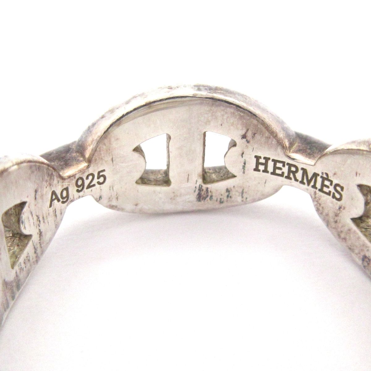 Hermes Ring 53 Chaine D'ancre PM Silver — view 5