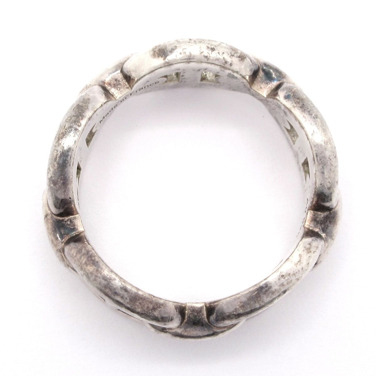 Hermes Ring 53 Chaine D'ancre PM Silver — view 4