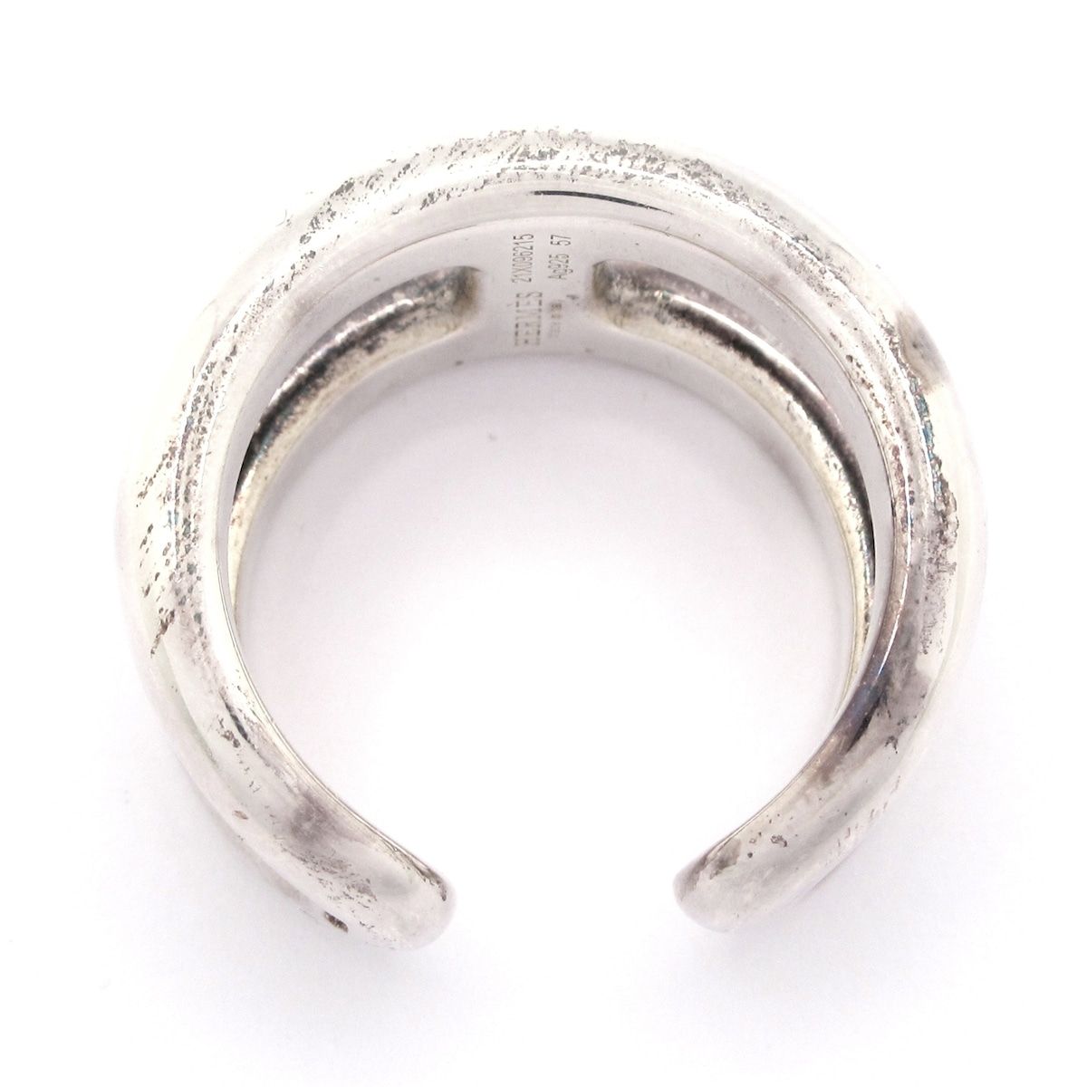 Hermes Ring 57 Osmose PM Silver — view 4