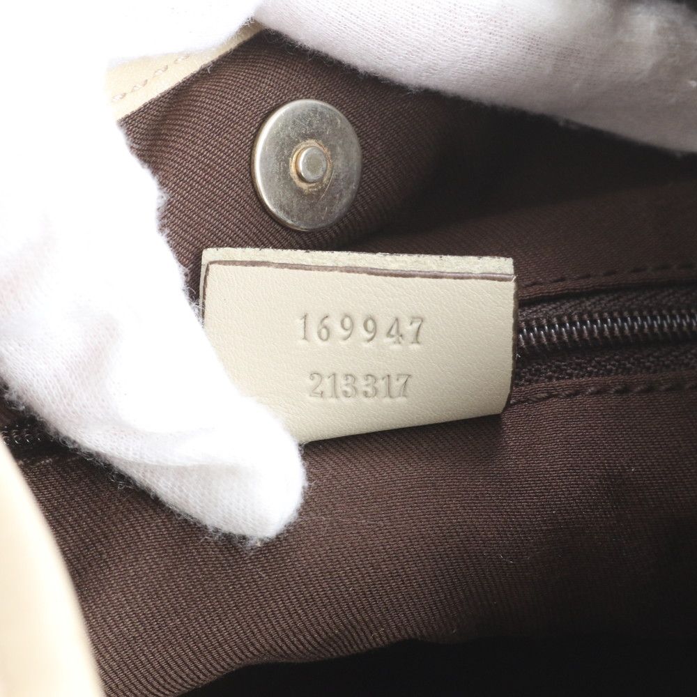 Gucci GG Canvas New Brit Leather Shoulder Bag — view 9