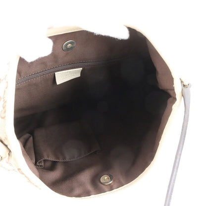 Gucci GG Canvas New Brit Leather Shoulder Bag — view 7