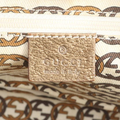 Gucci GG Canvas Prince Leather Shoulder Bag Eem — view 8