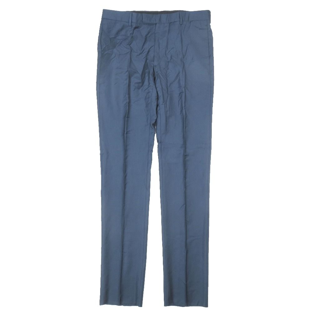 Dior Trousers Pants Wool Suit Straight 52 Navy
