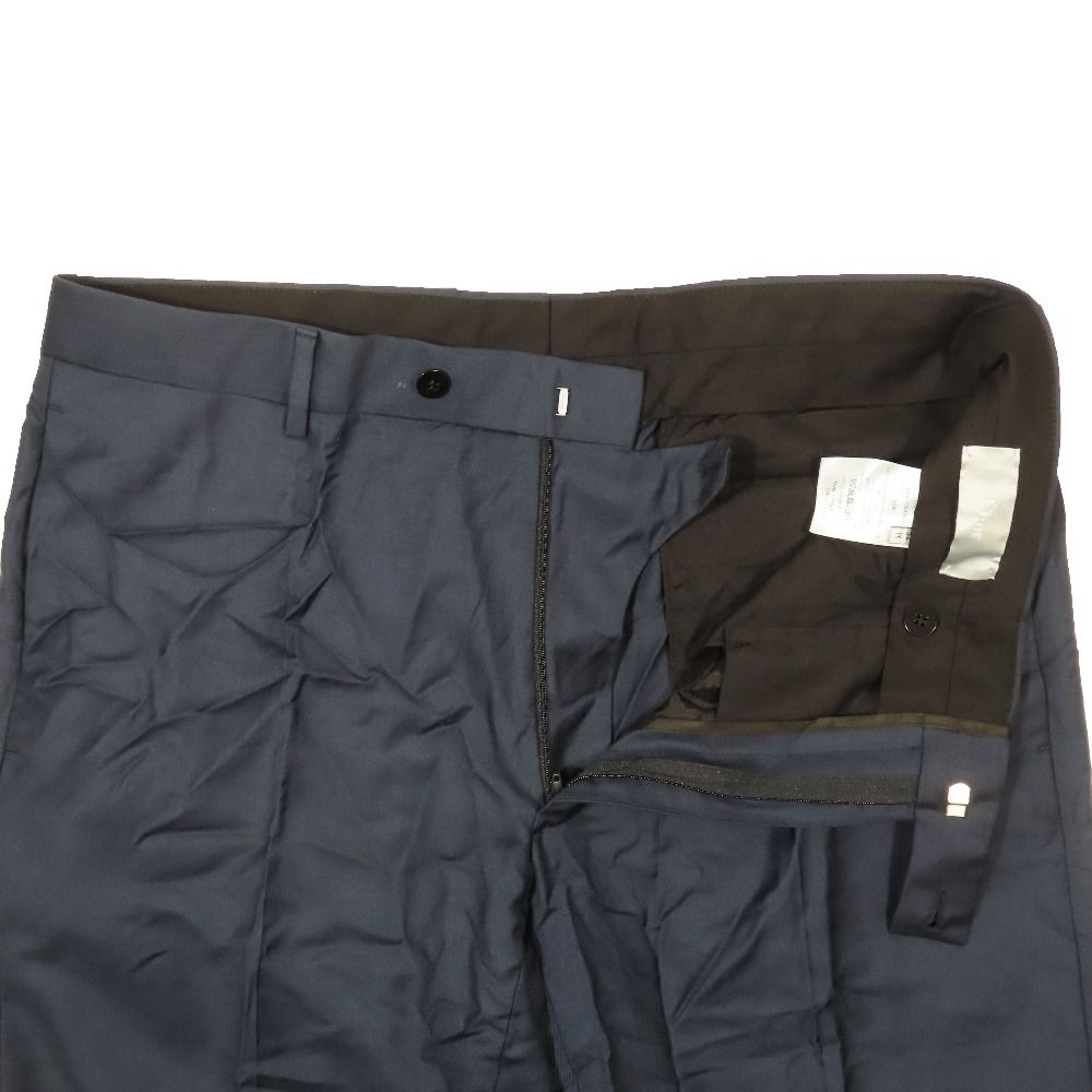 Dior Trousers Pants Wool Suit Straight 52 Navy — view 4