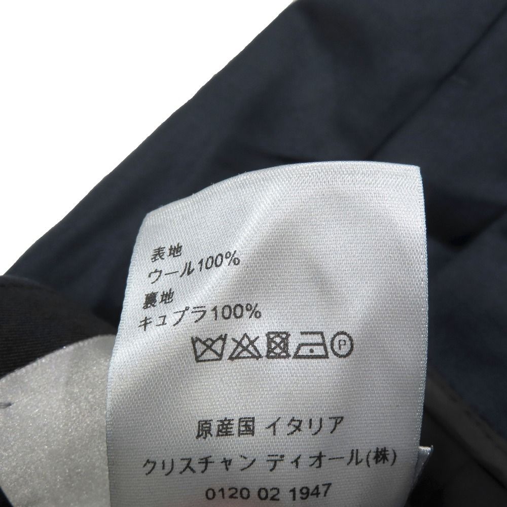 Dior Trousers Pants Wool Suit Straight 52 Navy — view 7